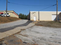 Back of Building In Bound Road